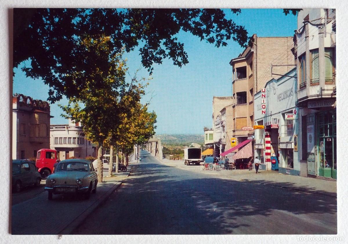 Postales: POSTAL DE MORA DE EBRO (TARRAGONA): CALLE GENERALISIMO - Foto 1