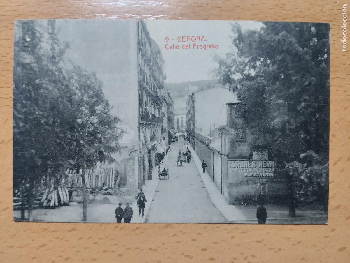 Postales: Gerona Calle del Progreso Thomas n&ordm;9 - Foto 1