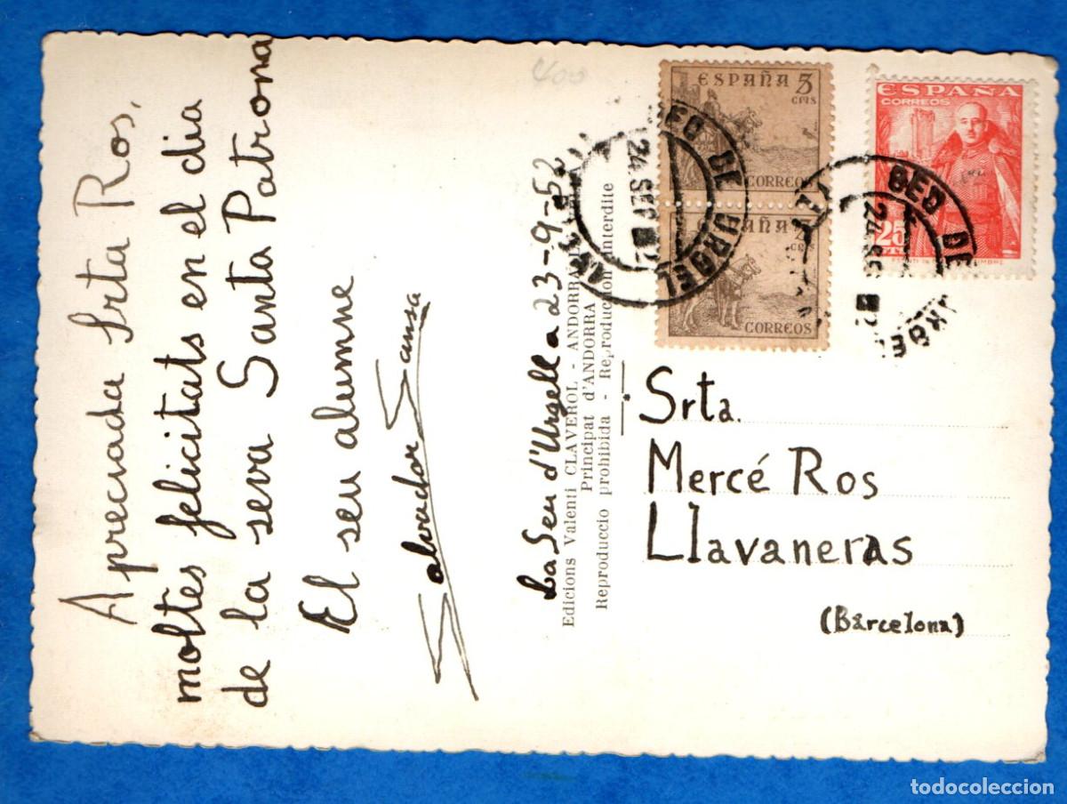 Postales: SEO DE URGEL Editor V CLAVEROL - Foto 1