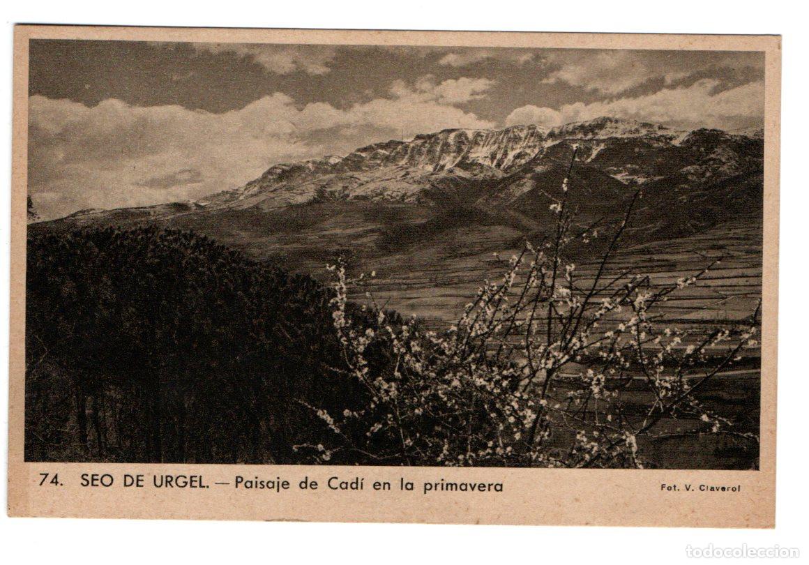 Postales: SEO DE URGEL Editor V CLAVEROL - Foto 1