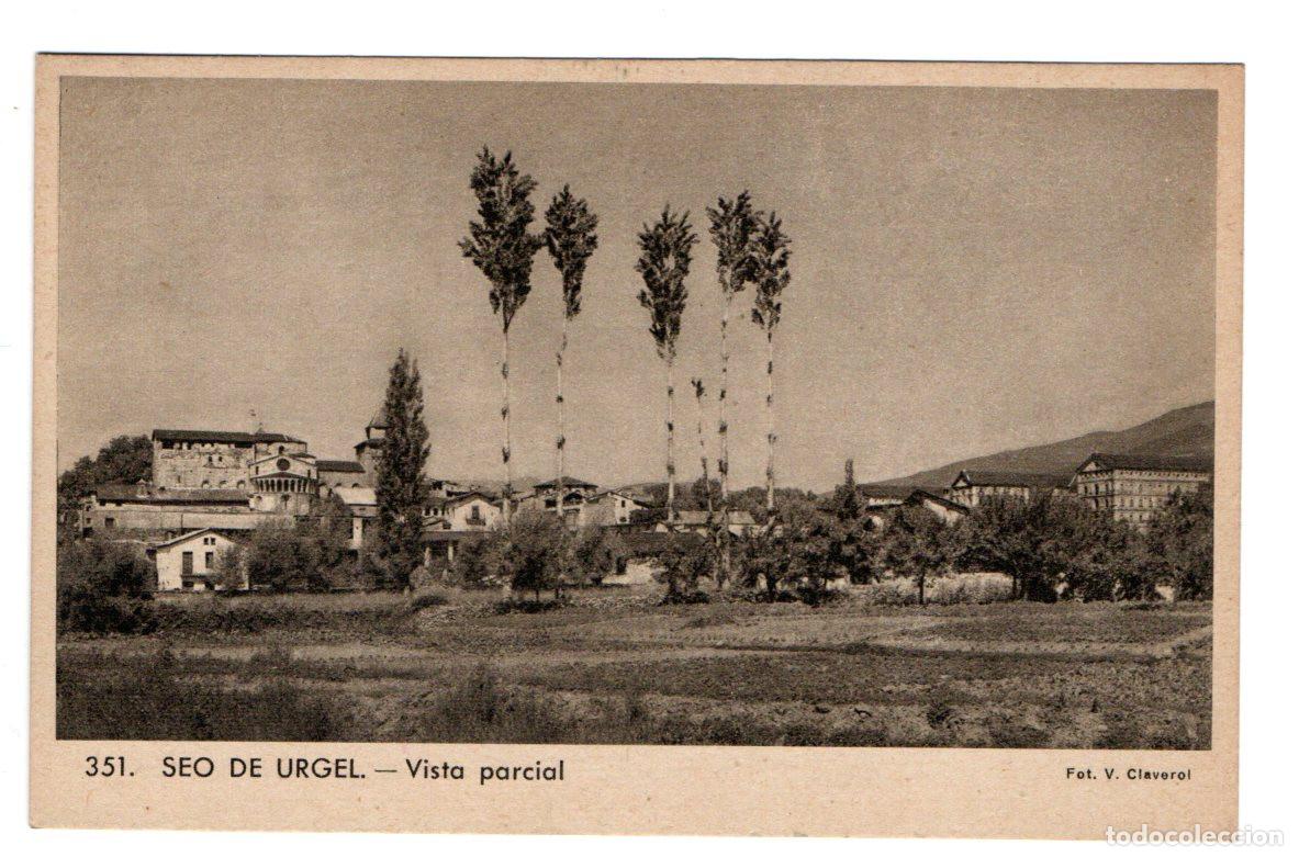 Postales: SEO DE URGEL Editor V CLAVEROL - Foto 1
