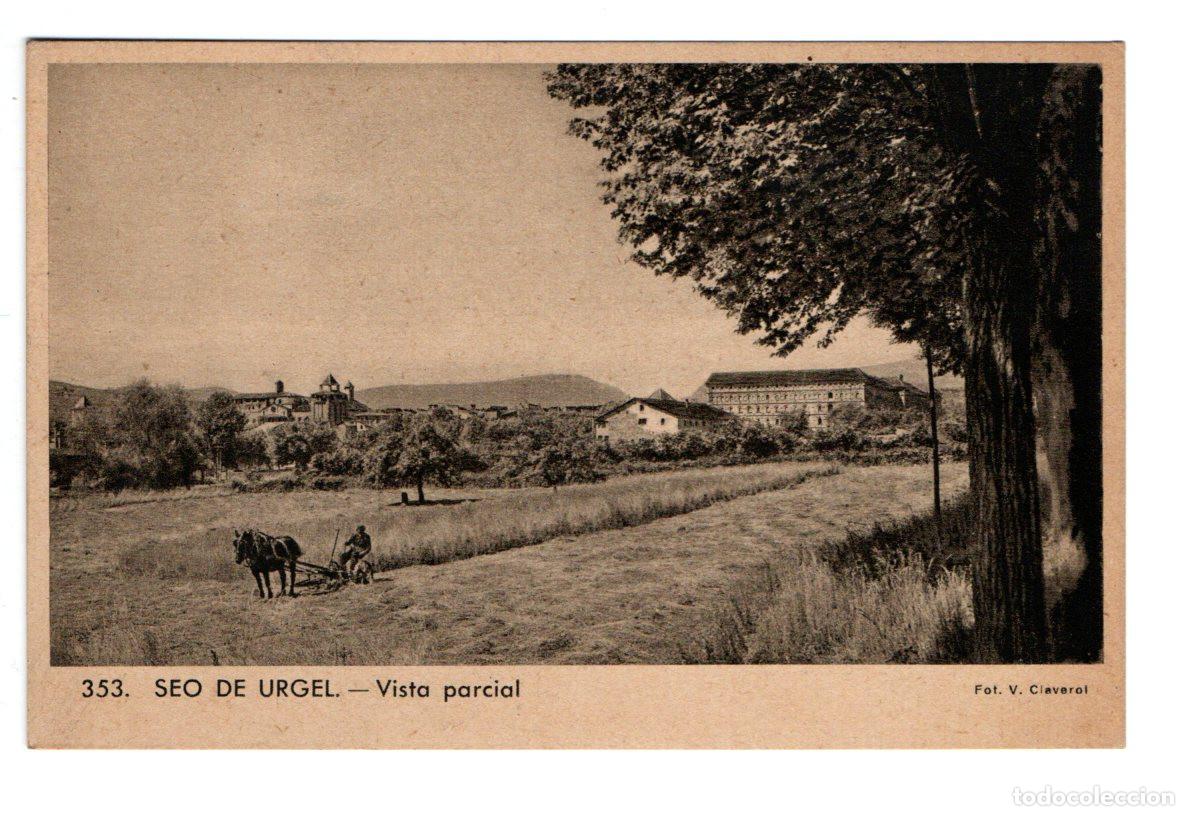 Postales: SEO DE URGEL Editor V CLAVEROL - Foto 1