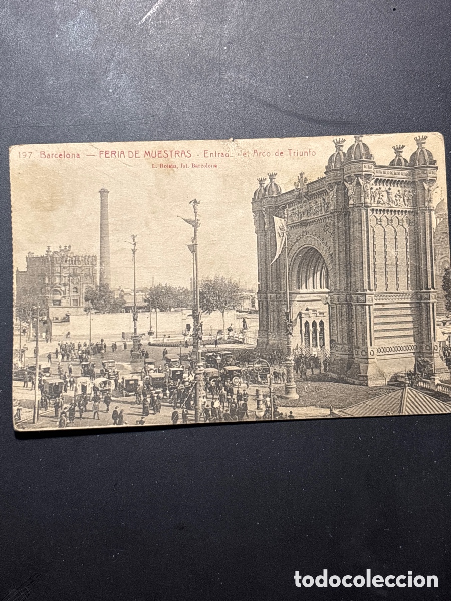 Postales: Antigua postal. Barcelona. - Foto 1