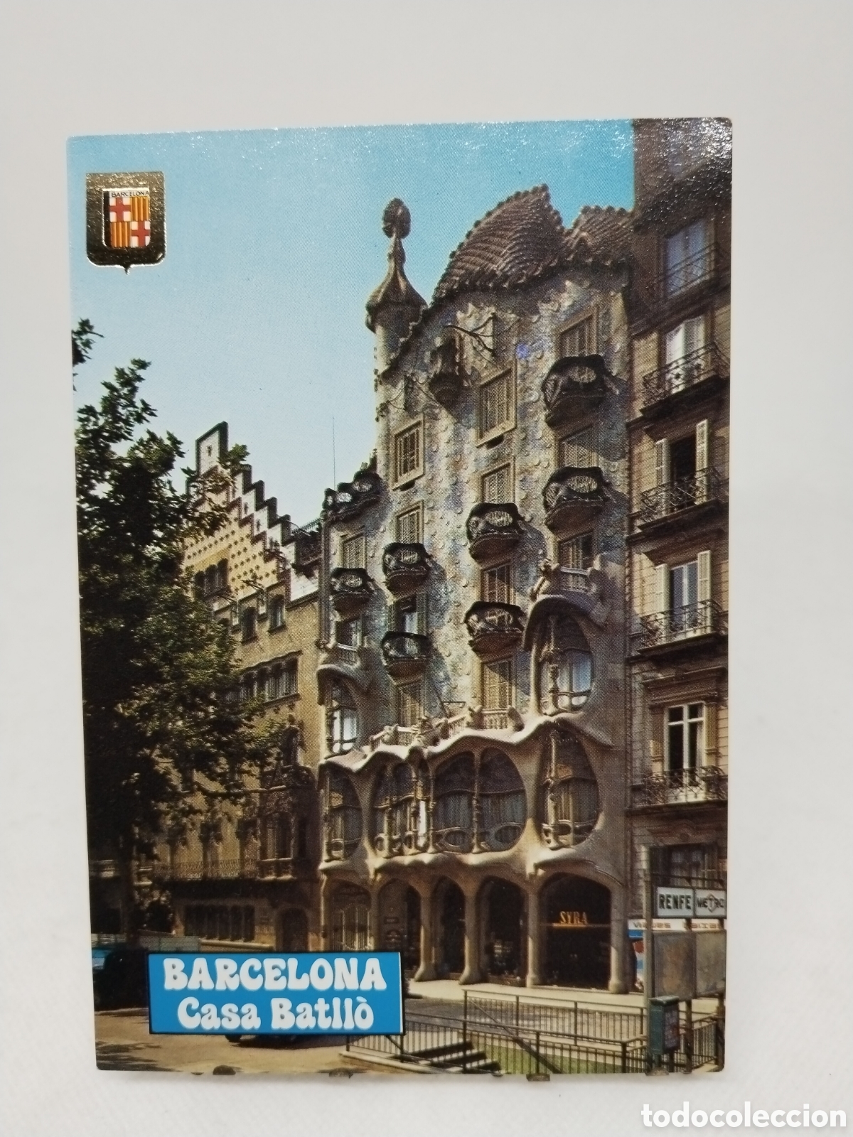 Postales: Postal de Barcelona. Casa Batll&ograve; - Foto 1