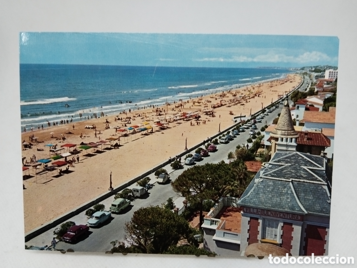 Postales: Postal de Comarruga. Playa - Foto 1
