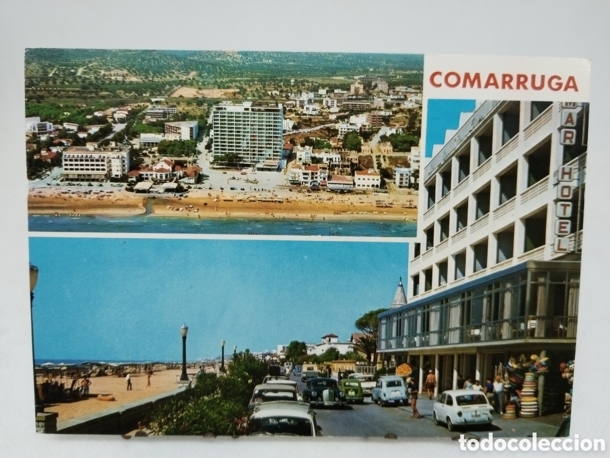 Postales: Postal de Comarruga. Playa - Foto 1