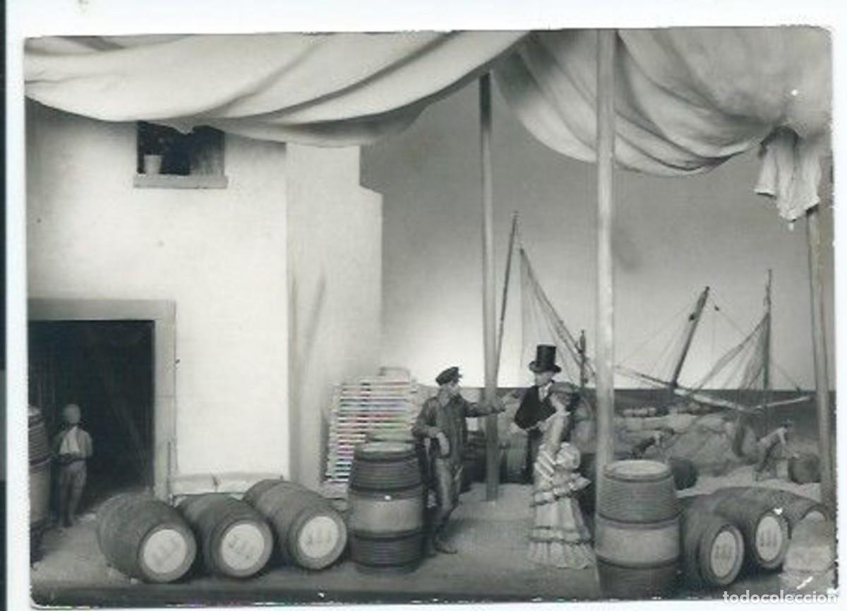 Postcards: ENBARQUE DE VINOS EN UNA PLAYA DEL PENEDES. S. XIX (DIORAMA).- MUSEO DEL VINO.- VILAFRANCA DEL PENED