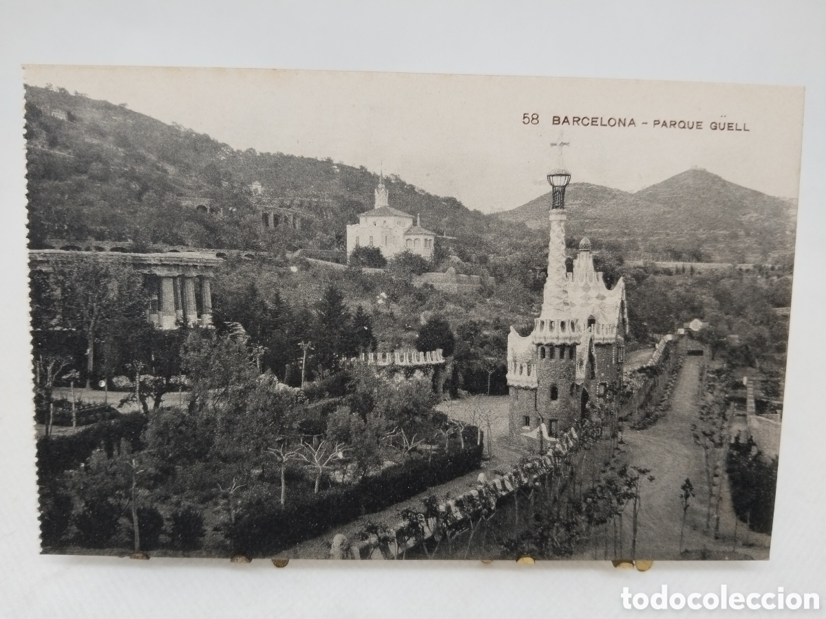 Postales: Postal de Barcelona. Parque G&uuml;ell - Foto 1