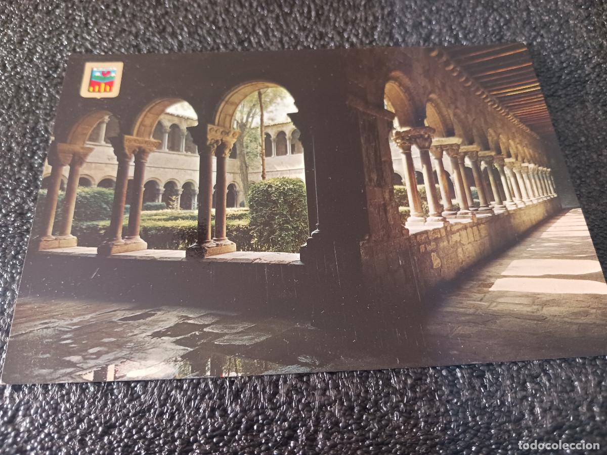 Postcards: 2980 RIPOLL- claustro romanico del monasterio, ed. escudo