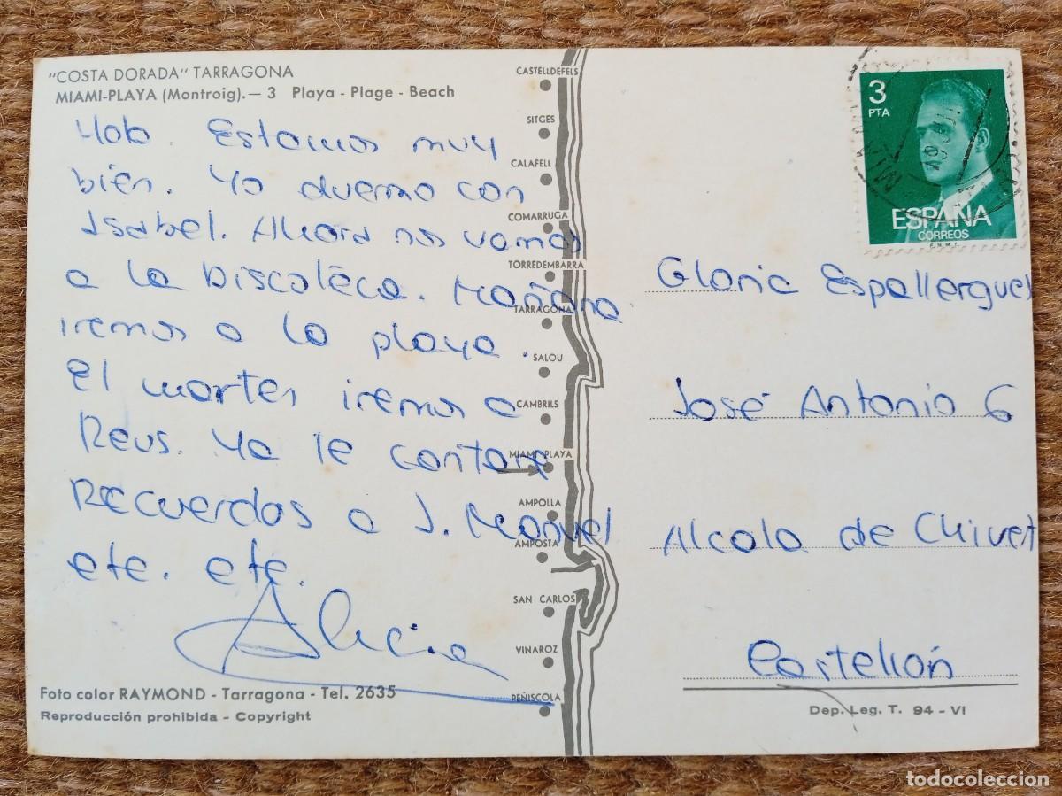 Postales: MIAMI PLAYA - TARRAGONA - RAYMOND - Foto 2