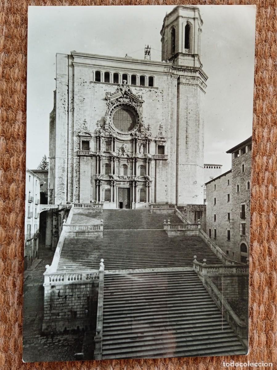 Postales: GERONA - CATEDRAL - ED. RAKER - Foto 1