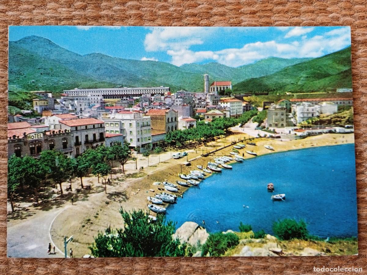 Postales: PORT BOU - GERONA - RAMBLA Y PLAYA - Foto 1