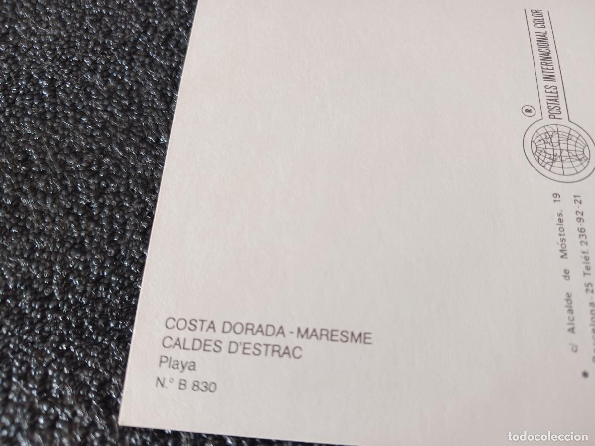 Postales: caldes d`estrac, playa, ed. pic - Foto 2