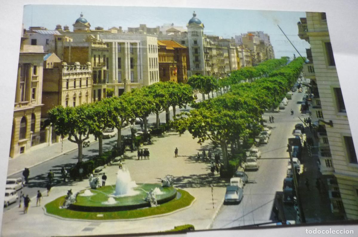 Postales: postal tarragona av generalisimo circulada - Foto 1