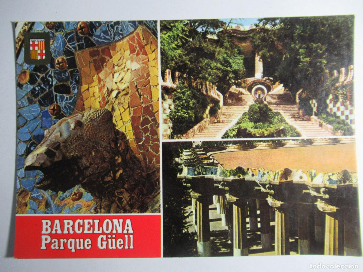 Postales: Barcelona - Parque G&uuml;ell - Foto 1