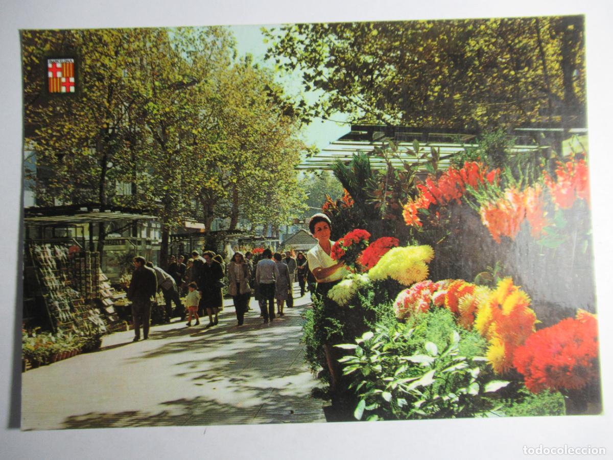Postales: Barcelona - Las Ramblas - Foto 1