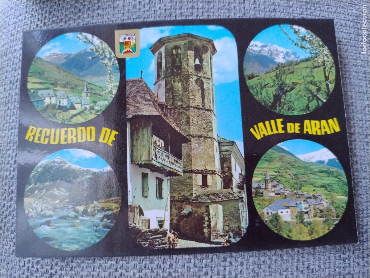 Postales: 162 Pirineu Catala L&eacute;rida. Vall &acute;Aran. Diferentes aspectos. Comercial Escudo de Oro. Sin circular