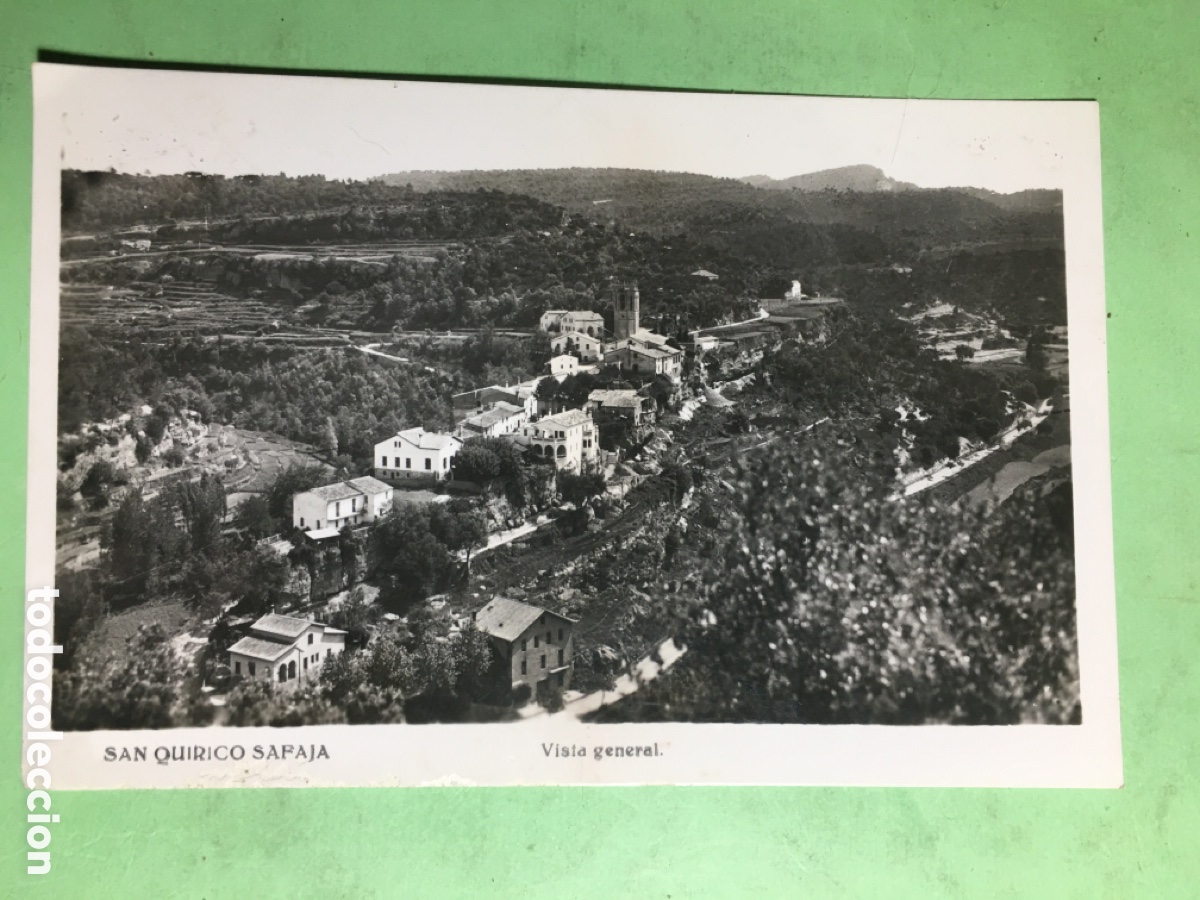 Postcards: 1965&iquest;? B/N CIRCULADA SANT QUIRZE SAFAJA VISTA GENERAL R1439
