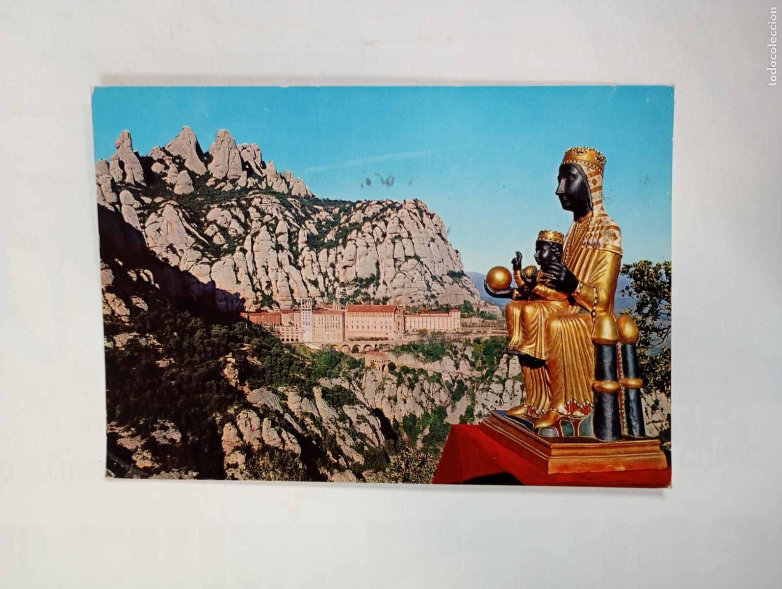 Postales: POSTAL DE MONTSERRAT. CIRCULADA. TDKP26Y