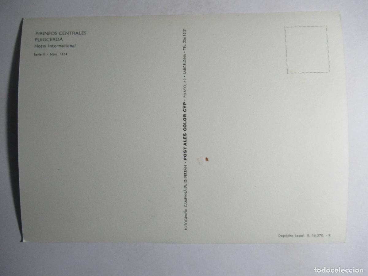 Postales: Puigcerd&agrave; - Hotel Internacional - Foto 2