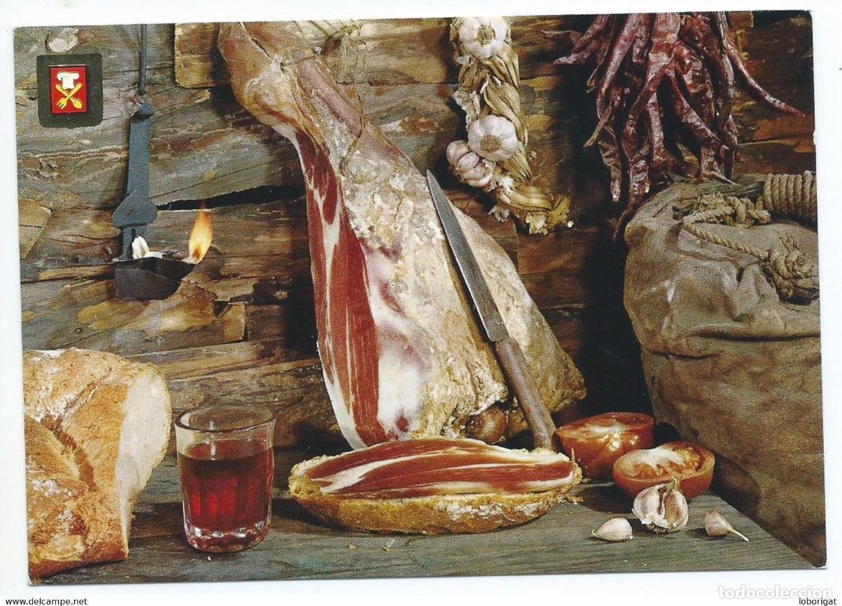 Postcards: JAMON DEL PAIS O SERRANO CON PAN CON TOMATE.- RECETAS DE COCINA