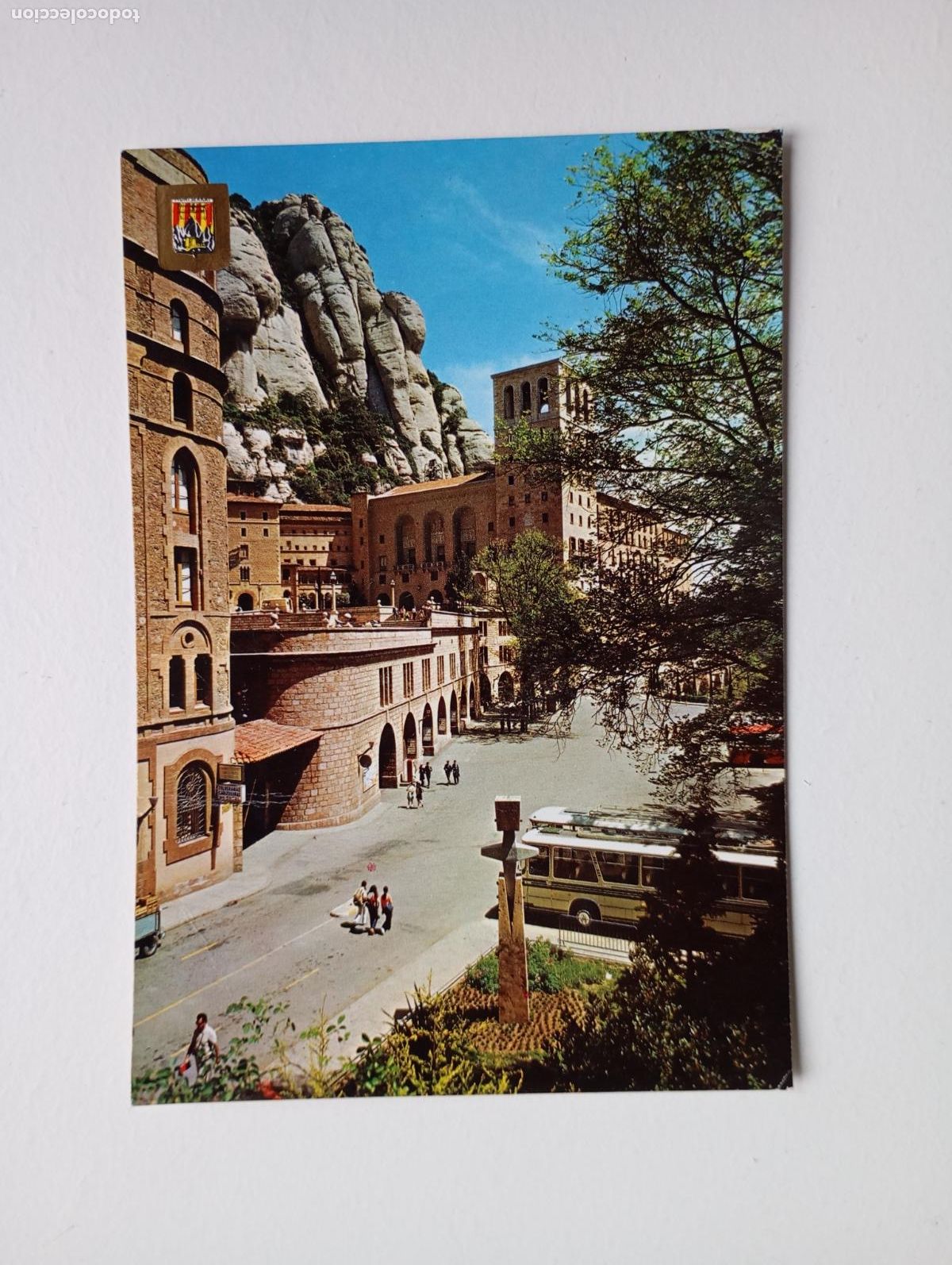 Postales: POSTAL DE MONTSERRAT. CIRCULADA. TDKP26Z