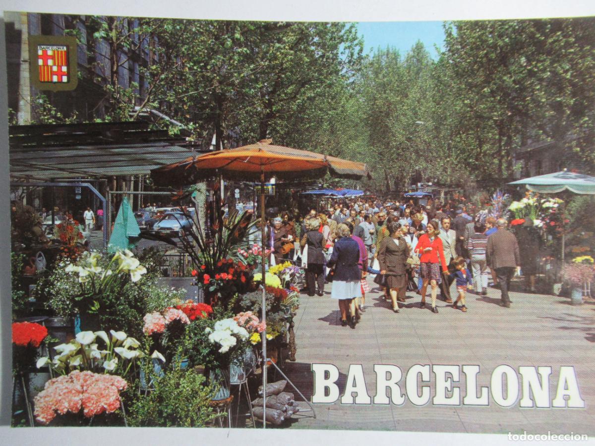 Postales: Barcelona - Las Ramblas - Foto 1