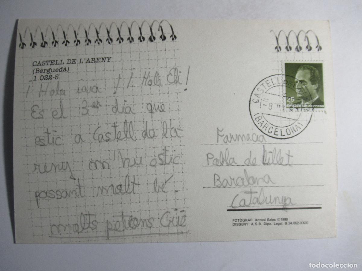 Postales: Castell de lAreny (Bergued&agrave;) - Foto 2