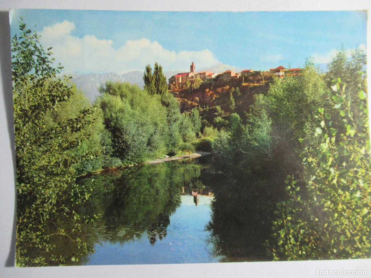 Postales: Bellver de Cerda&ntilde;a - Vista parcial y r&iacute;o Segre