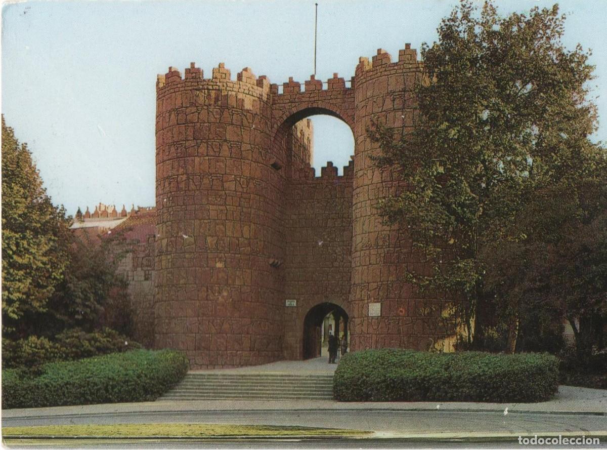 Postales: BARCELONA-PUEBLO ESPA&Ntilde;OL-PUERTA DE AVILA-SIN CIRCULAR-