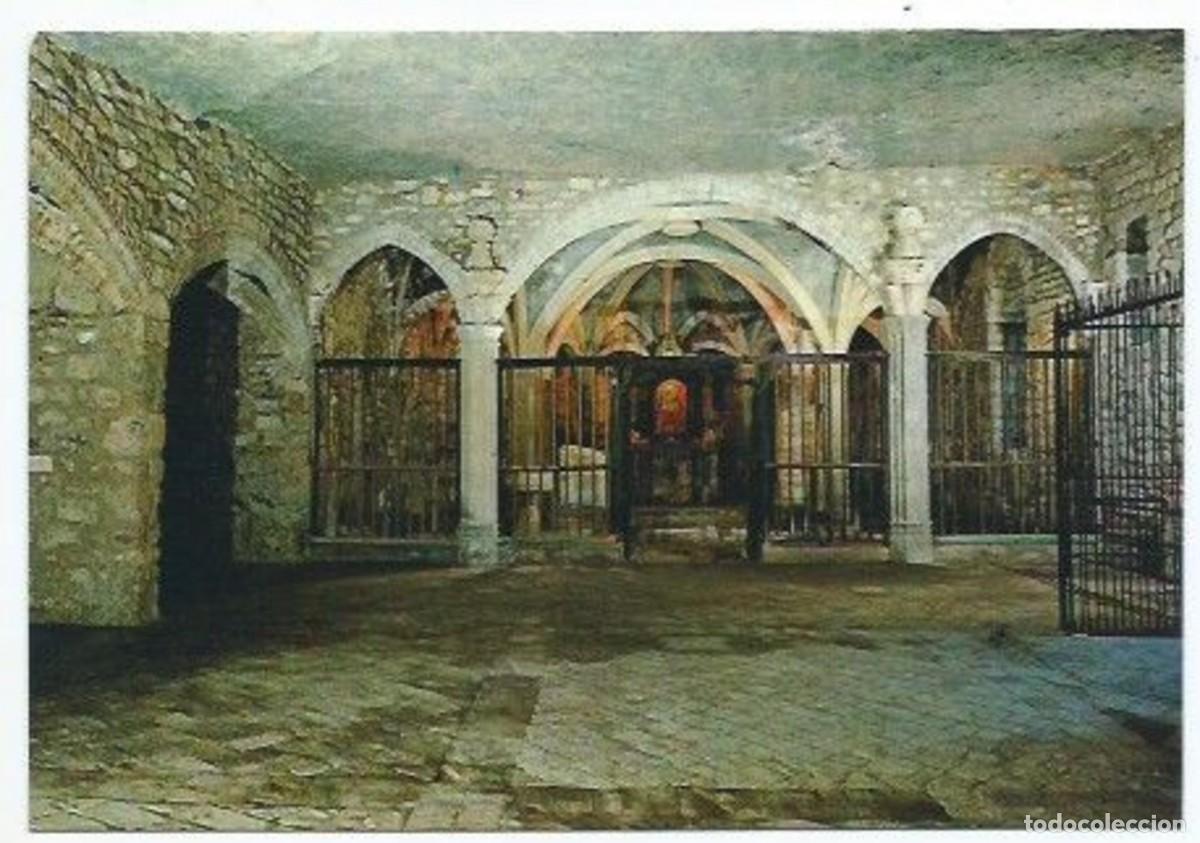 Postcards: INTERIOR DE LA IGLESIA.- SANT MIQUEL DEL FAY
