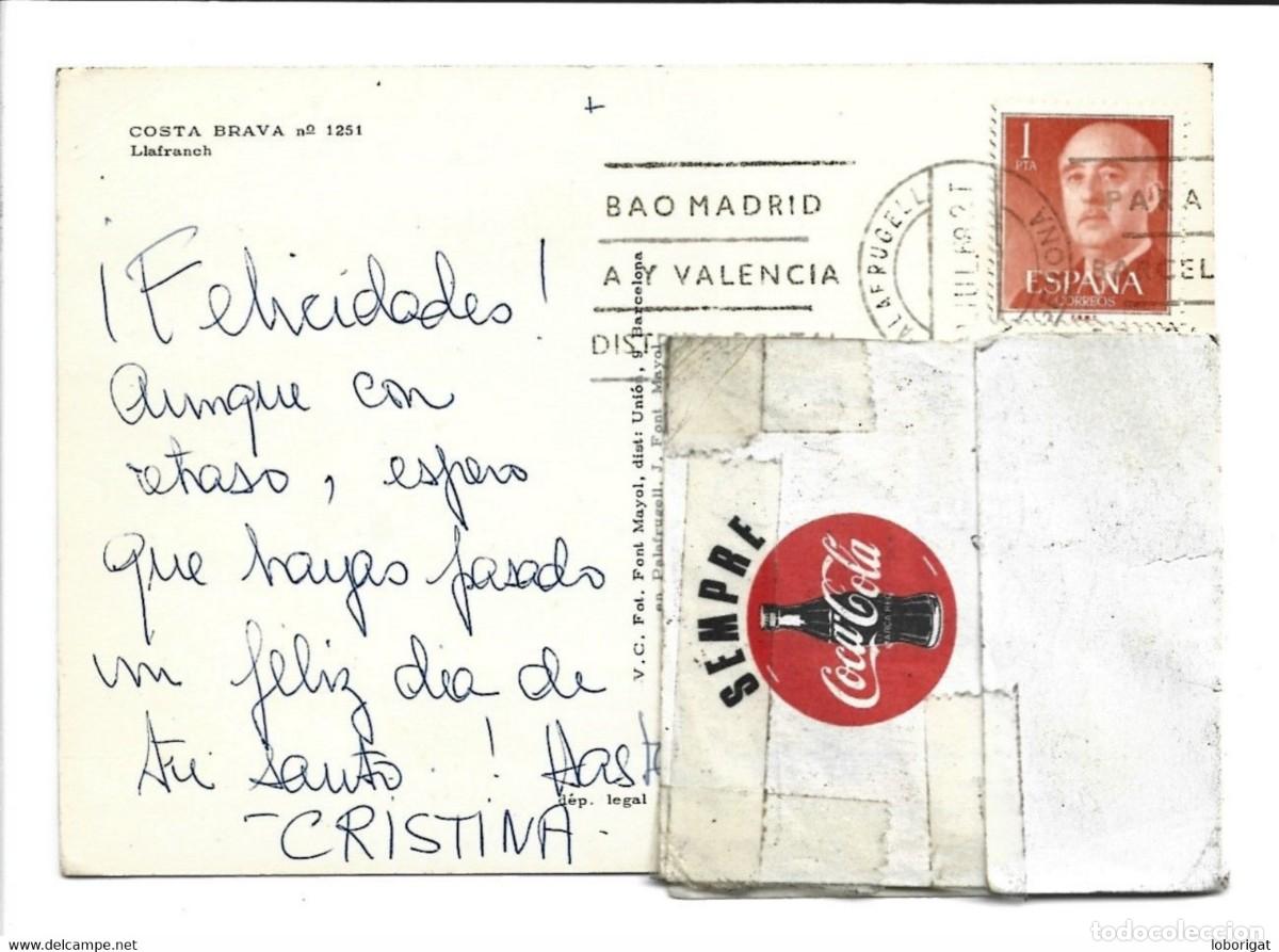 Postales: COSTA BRAVA.- LLAFRANCH / GIRONA - Foto 2