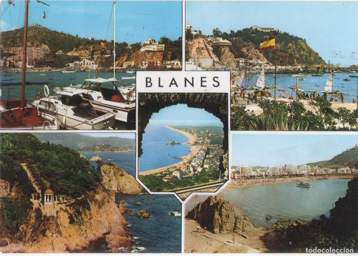 Postales: - GIRONA-BLANES-CIRCULADA