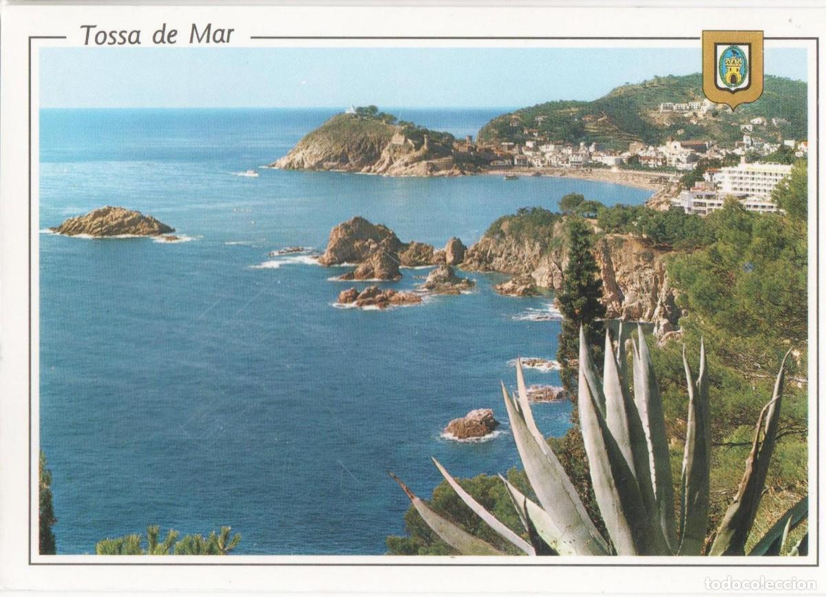 Postkarten: - GIRONA-TOSSA DE MAR-CIRCULADA-