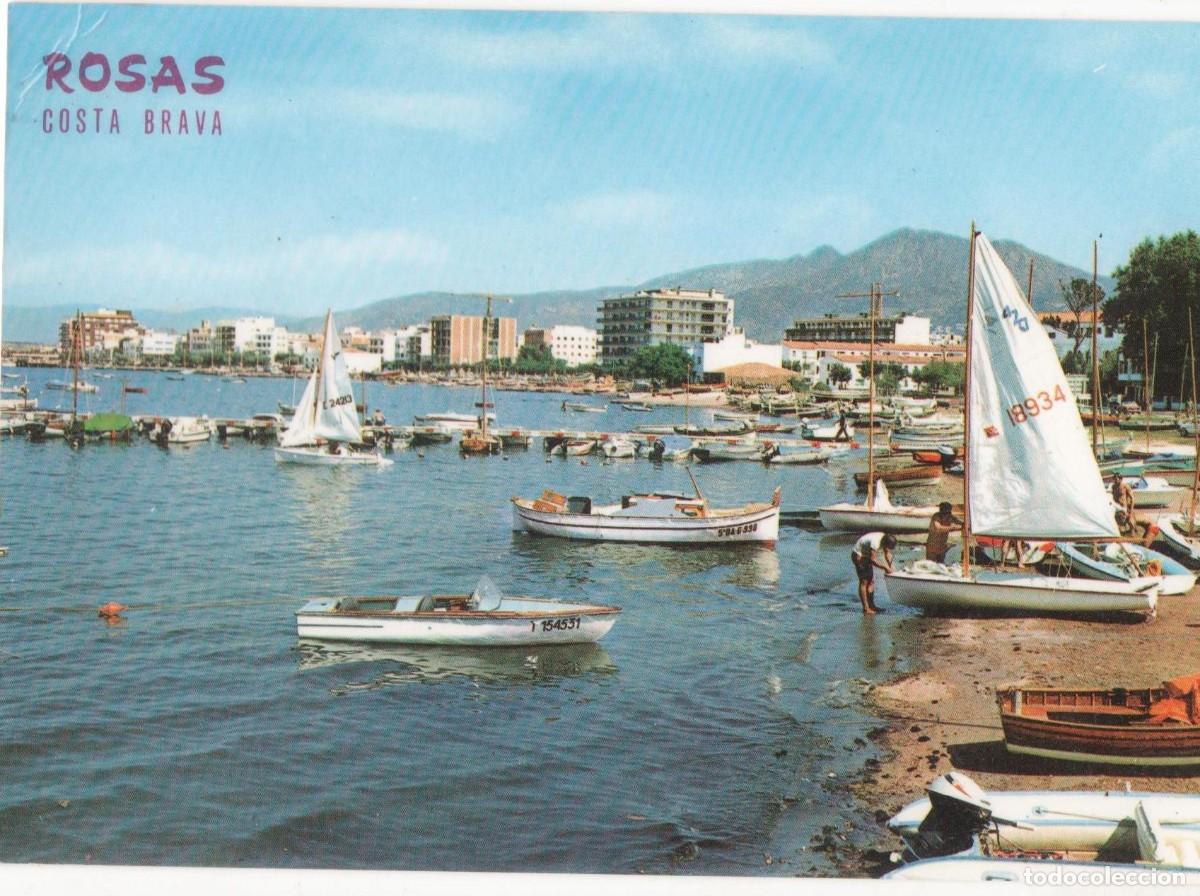 Postales: - GIRONA-ROSES --CIRCULADA-