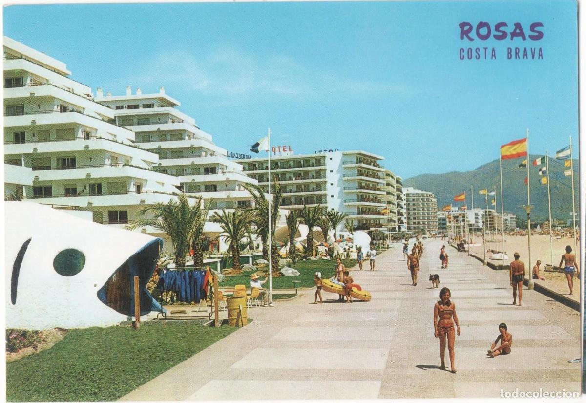 Postales: - GIRONA-ROSES --ESCRITA- - Foto 1