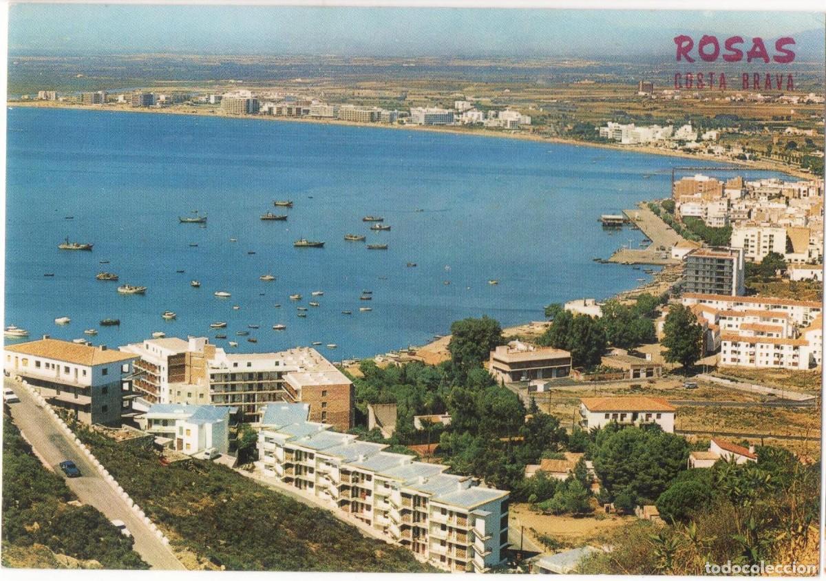 Postales: - GIRONA-ROSES --ESCRITA-