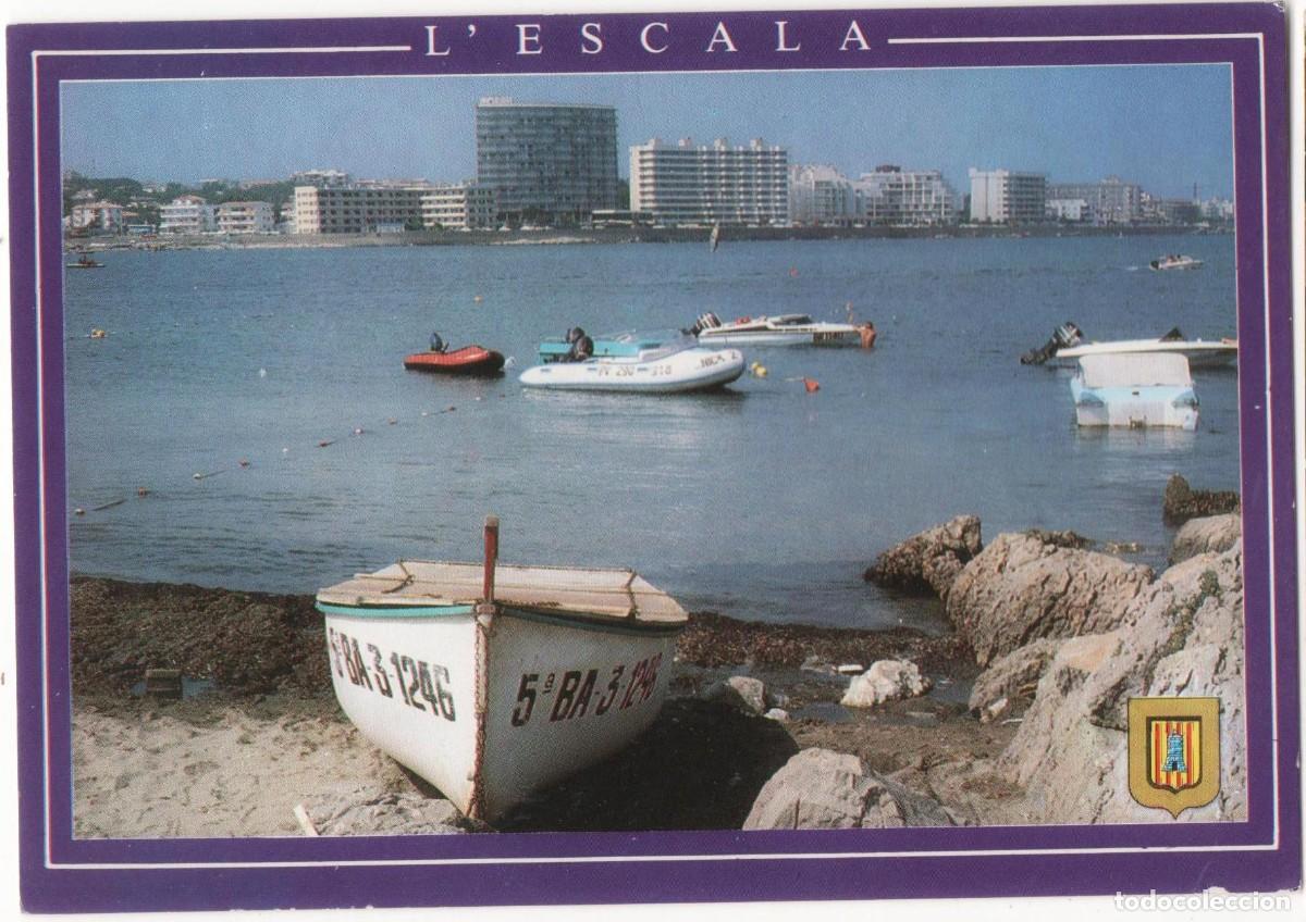 Postales: - GIRONA-LA ESCALA --ESCRITA- - Foto 1