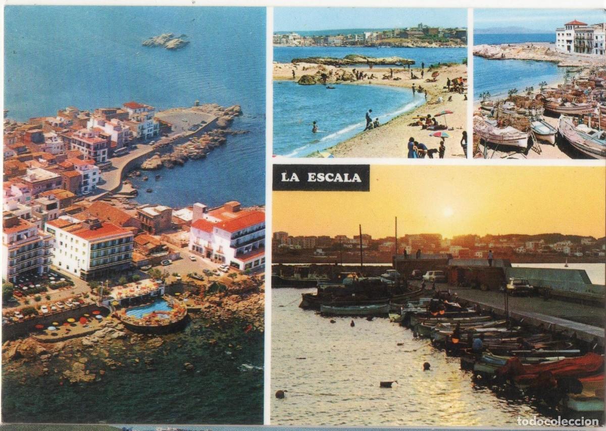 Postales: - GIRONA-LA ESCALA --CIRCULADA- - Foto 1