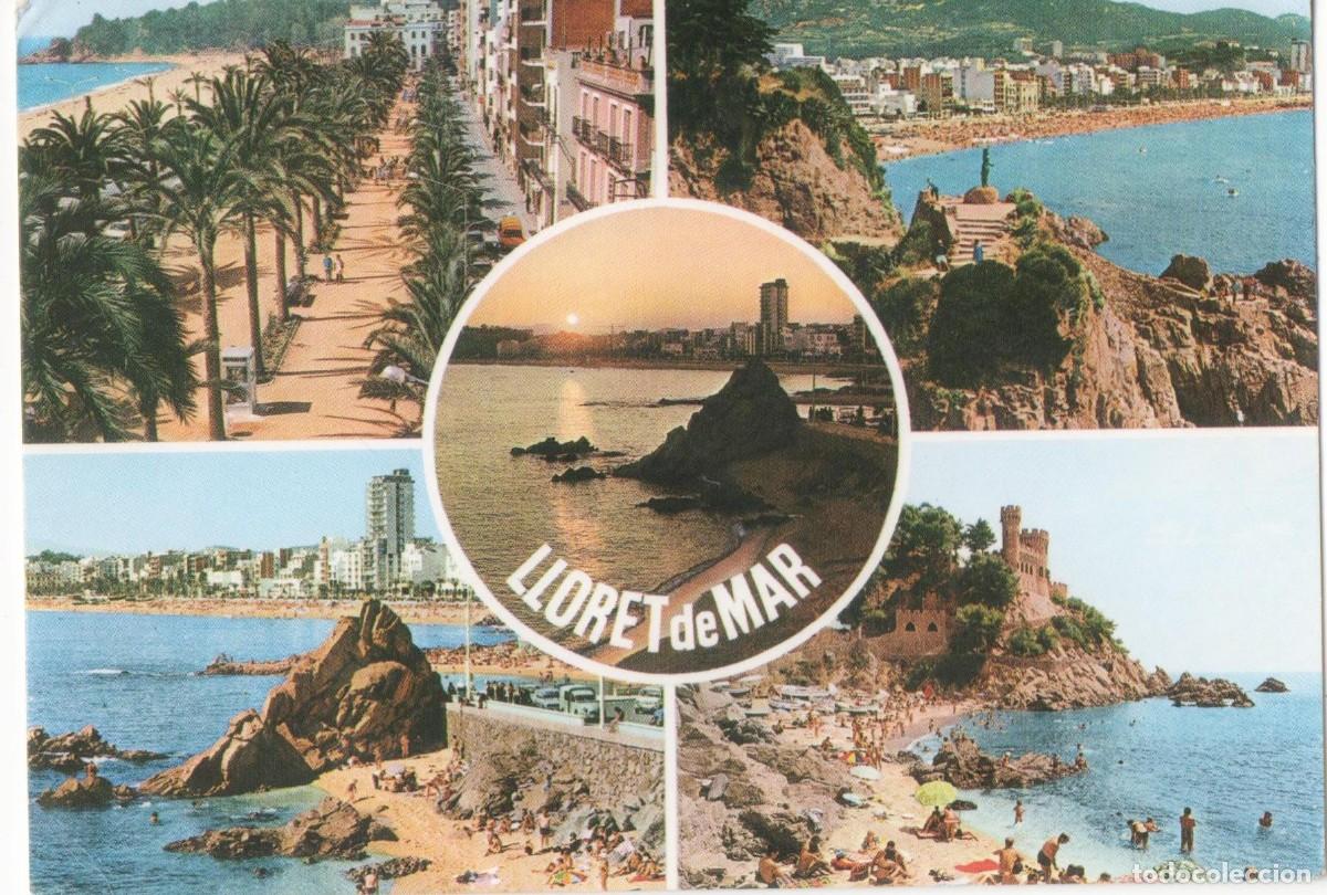 Postales: - GIRONA-LLORET DEL MAR--CIRCULADA- - Foto 1