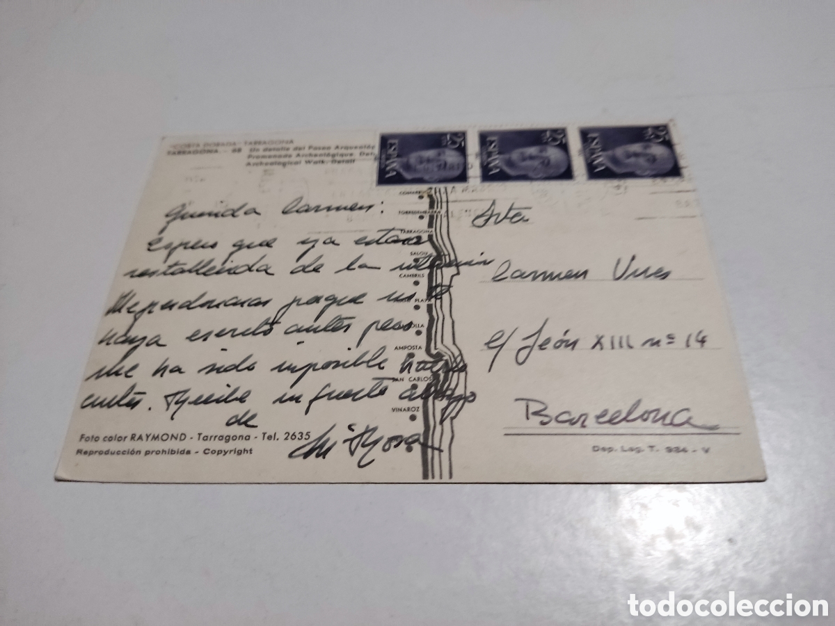 Postales: Postal Tarragona...... - Foto 2