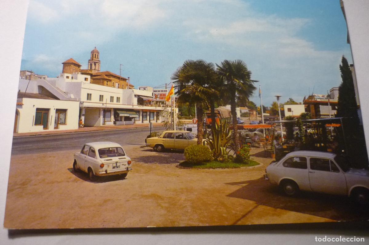 Postales: postal cubellas parcial coches seat