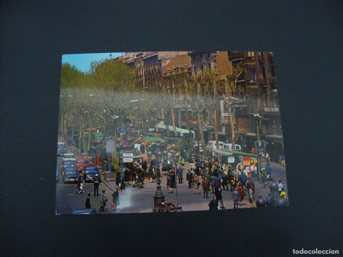 Postales: POSTAL BARCELONA SIN CIRCULAR RAMBLAS - Foto 1