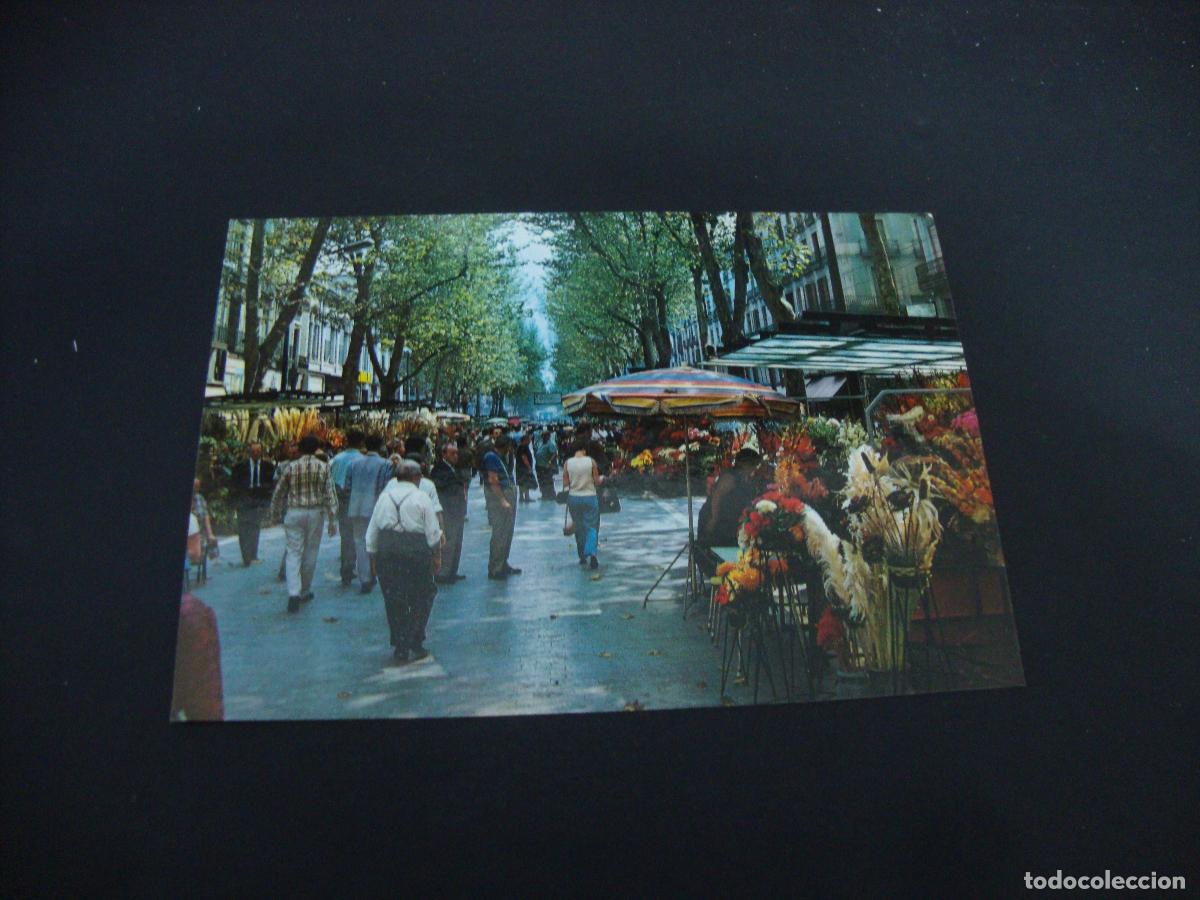 Postales: POSTAL BARCELONA SIN CIRCULAR LA RAMBLAS - Foto 1