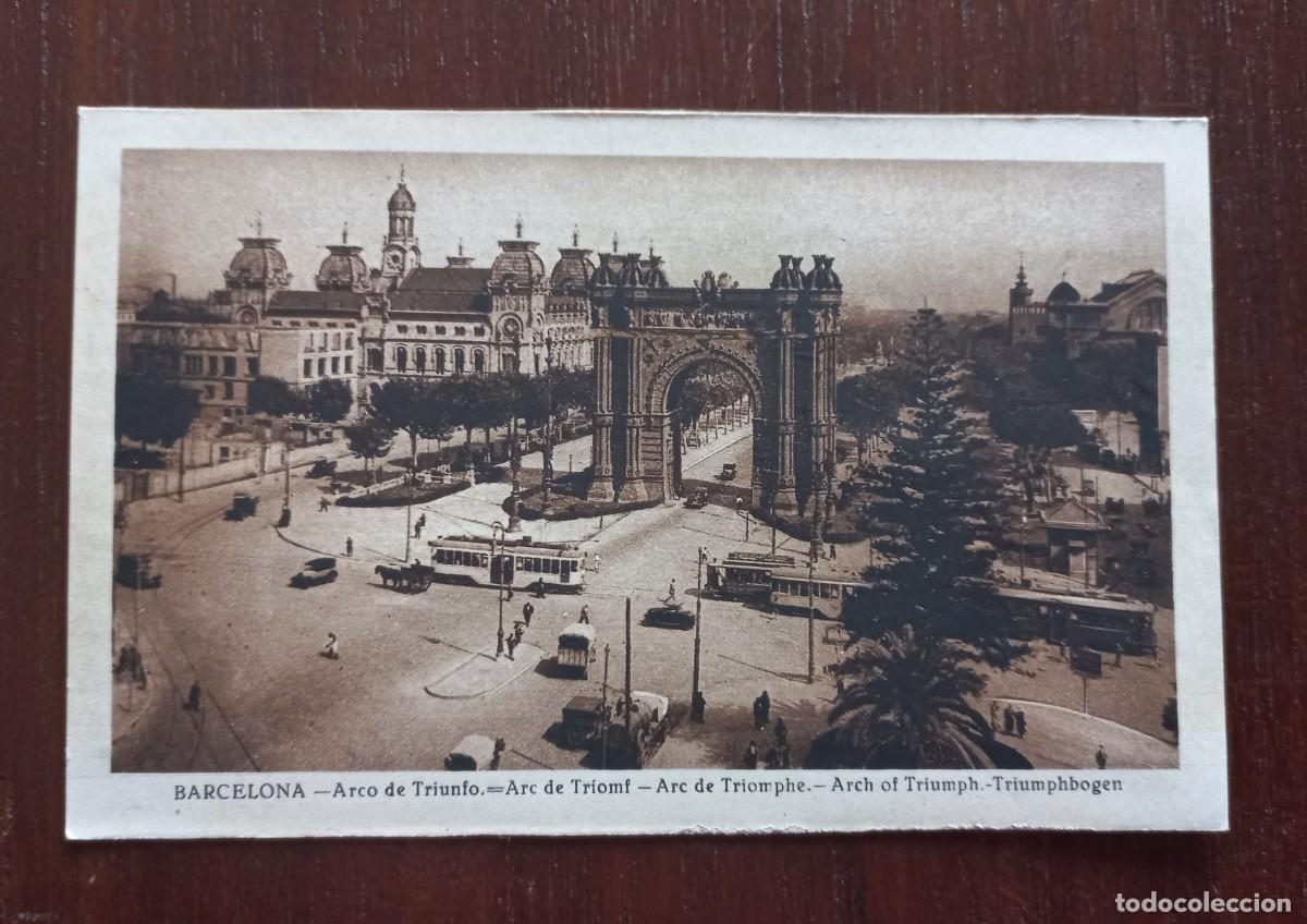 Postales: Postal BARCELONA ARCO DE TRIUMFO - Foto 1