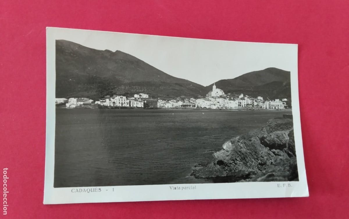 Postales: CADAQUES POSTAL ANTIGUA , BLANCO Y NEGRO - Foto 2