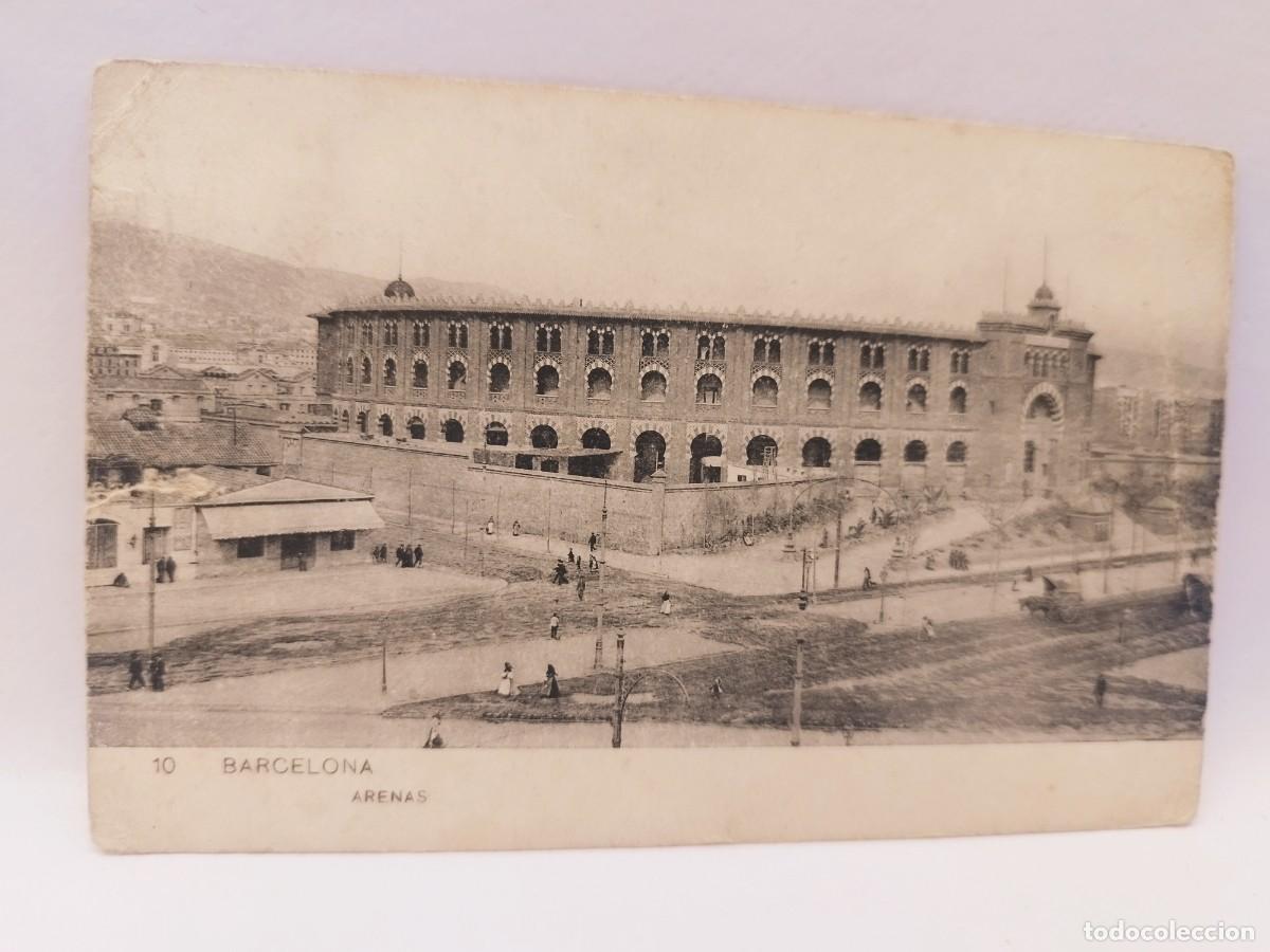 Postales: Postal Barcelona. Arenas. - Foto 1