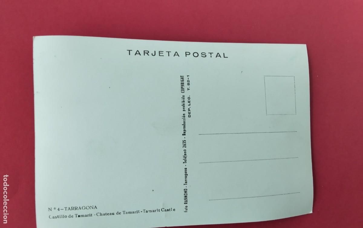 Postales: TAMARIT, POSTAL ANTIGUA ,BLANCO Y NEGRO - Foto 3