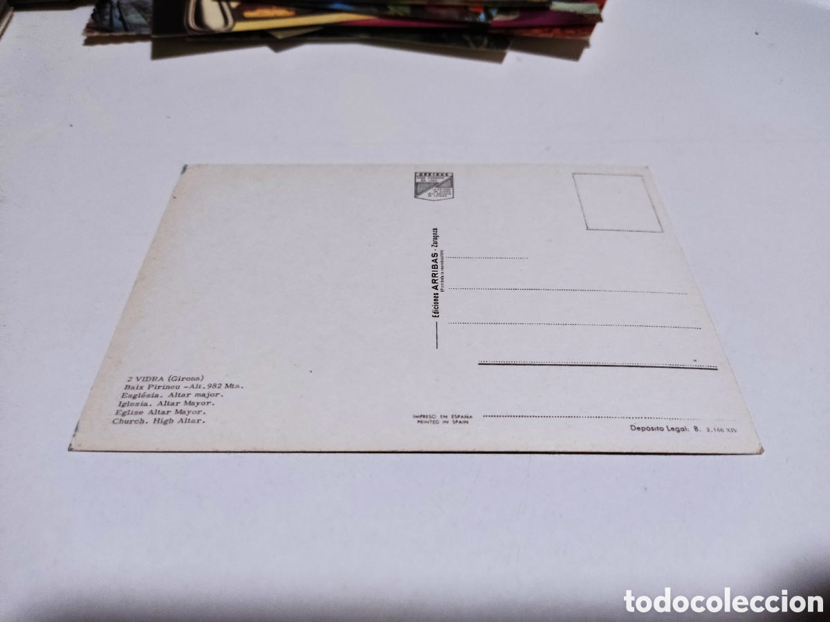 Postales: Postal vidra altar...... - Foto 2