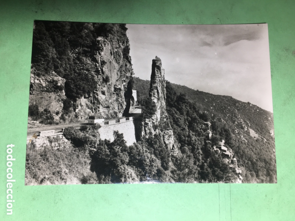Postcards: ANTIGUA B/N S/C 112 SANTA F&Eacute; DEL MONTSENY CARRETERA A SANTA F&Eacute; JOR? R1464